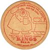 1934 Kings Beer  Coaster NY-KING-8