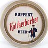 1953 Ruppert Knickerbocker Beer (white/white) 13 inch tray Serving Tray