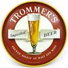 1951 Trommer's Imported Beer 12 inch tray Serving Tray
