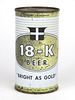 1965 18-K Beer  Oconto 12oz Flat Top Can 59-16