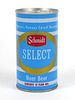 1969 Schmidt Select Near Beer  12oz Tab Top Can T122-07v
