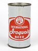 1959 International Iroquois Beer 12oz flat top can 85-26.2