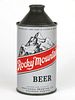 1952 Rocky Mountain Beer (Anaconda, Montana) cone top can 182-07
