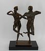 George Gach (USA 1909 - 1996) Bronze Dancers.