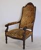 Victorian Carved Mahogany Chair.
