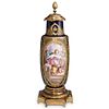 Late 19th Cent. Sevres Style Signed Lucot Urn