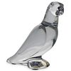 Baccarat Crystal Parrot Bird Figurine