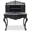 Chinese Export Hand Carved Writing Desk