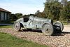 A Bugatti Type 35 sculpture,