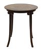 A Thonet Jugendstil bentwood side table,