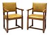 A pair of Tilden 'Churchill' oak armchairs,