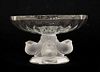A Lalique 'Nogent' pedestal bowl,