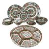 144 Piece Chinese Rose Medallion Porcelain Service