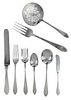 Tiffany Faneuil Sterling Flatware, 80 Pieces