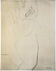 Amedeo Modigliani - Untitled portrait of a  Woman