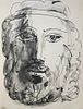 Pablo Picasso (After) - Visage d'homme au bandeau