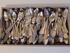 86 COIN SILVER SPOONS