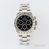 Rolex Stainless Steel Daytona Reference 116520 Wristwatch with Box and Papers