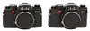 Leica R4S SLR 35mm Black Body Cameras with Boxes