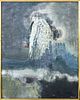 Arthur Okamura Abstract Composition Oil on Canvas
