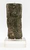 Precolumbian Green Carved Stone Figure