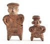 Pre-Columbian Nayarit Standing Pottery Figures, Pr