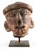 4.75" Pre-Columbian Pottery Nayarit Head