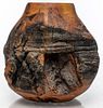 Hap Sakwa Attrib Manzanita Burl Caved Wood Vase
