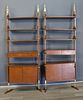 Midcentury Pair Of Wall Units.