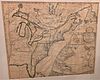 A New Map of the English Empire in America 
1719
engraving
21 x 25 1/4 inches