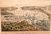 Currier & Ives"Port of New York from Battery South, 1892"lithograph with hand coloring on paperinscribed in plate through the lower margin image s