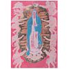 CARMEN PARRA, Virgen de Guadalupe, 2021, Firmada, Serigrafía con hoja de oro 24 / 60, 100 x 70 cm | CARMEN PARRA, Virgen de Guadalupe, 2021, Signed, S