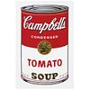 ANDY WARHOL, II:46 Campbell's Tomato Soup, Con sello en la parte posterior, Serigrafía s/n, 81 x 48 cm | ANDY WARHOL, II:46 Campbell's Tomato Soup, St