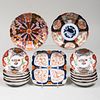 Group Japanese Imari Porcelain Tablewares