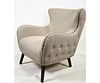 CONTEMPORARY TUFTED ACCENT CLUB CHAIR
