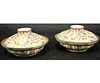 19th CENTURY CHINESE PORCELAIN RICE BOWLS.