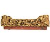 ANTIQUE ASIAN CARVED & GILDED WALL BRACKET