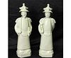 PAIR OF CHINESE PORCELAIN FIGURES