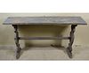 BENGAL MANOR CARVED LEG CONSOLE TABLE