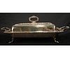 SILVER PLATED COVERED SERVING DISH