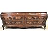 KARGES FRENCH STYLE EIGHT DRAWER DRESSER