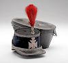 British Victorian Prince of Wales Own Royal Regiment Shako 