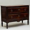 Italian Transitional Carved Walnut Commode