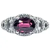 Vivid Tourmaline & Diamond Fashion Ring