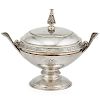 WOOD AND HUGHES STERLING SILVER COVERED TUREEN