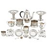 AMERICAN/CONTINENTAL SILVER AND SILVER PLATE