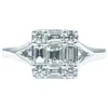 Contemporary Multi-Cut Diamond Fashion Ring