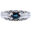 Beautiful Sapphire & Diamond Dress Ring