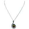 Gorgeous Black Opal & Diamond Necklace