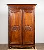 19TH C. FRENCH PROVINCIAL OAK ARMOIRE